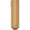 Ekena Millwork Merced Arts and Crafts Rough Sawn Bracket w/ Offset Brace, Western Red Cedar, 6"W x 22"D x 22"H BKT0604X22X22MRC03RWR - alternate 3